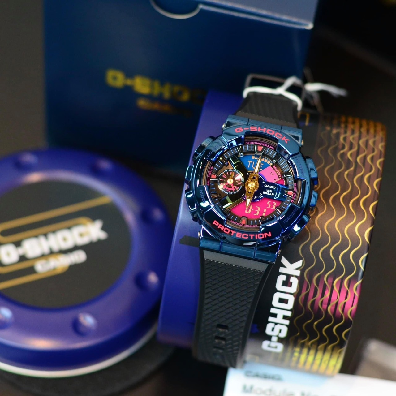 G-Shock Metal Face GM-110SN-2A Shanghai Night Series