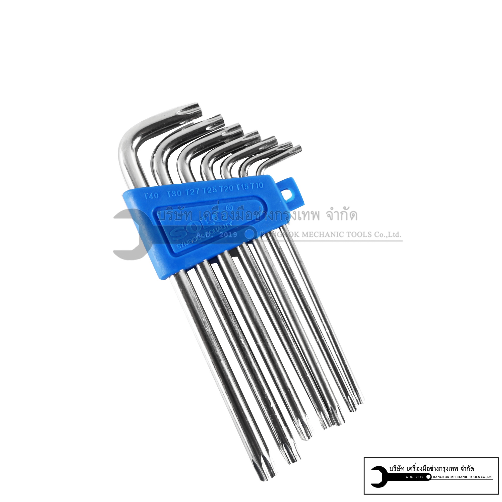 SOLO ประแจหกเหลี่ยมแฉกท๊อกซ์ (หัวจีบ) รุ่น 912