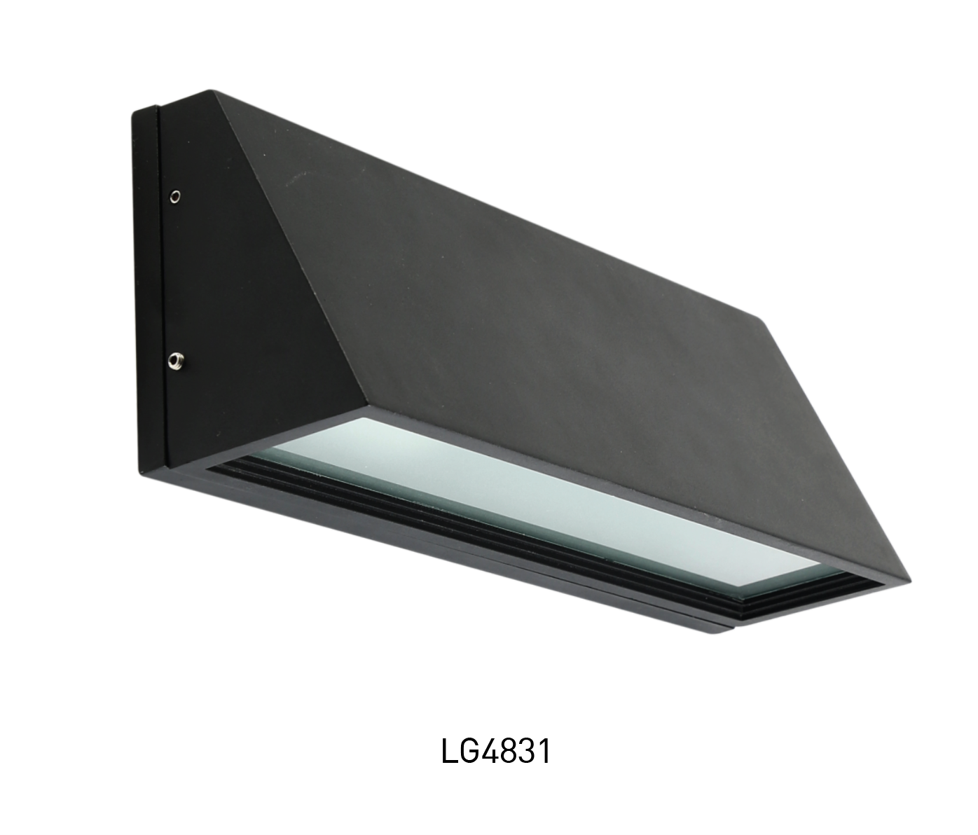 โคมไฟติดผนัง LG4831 / ดำ