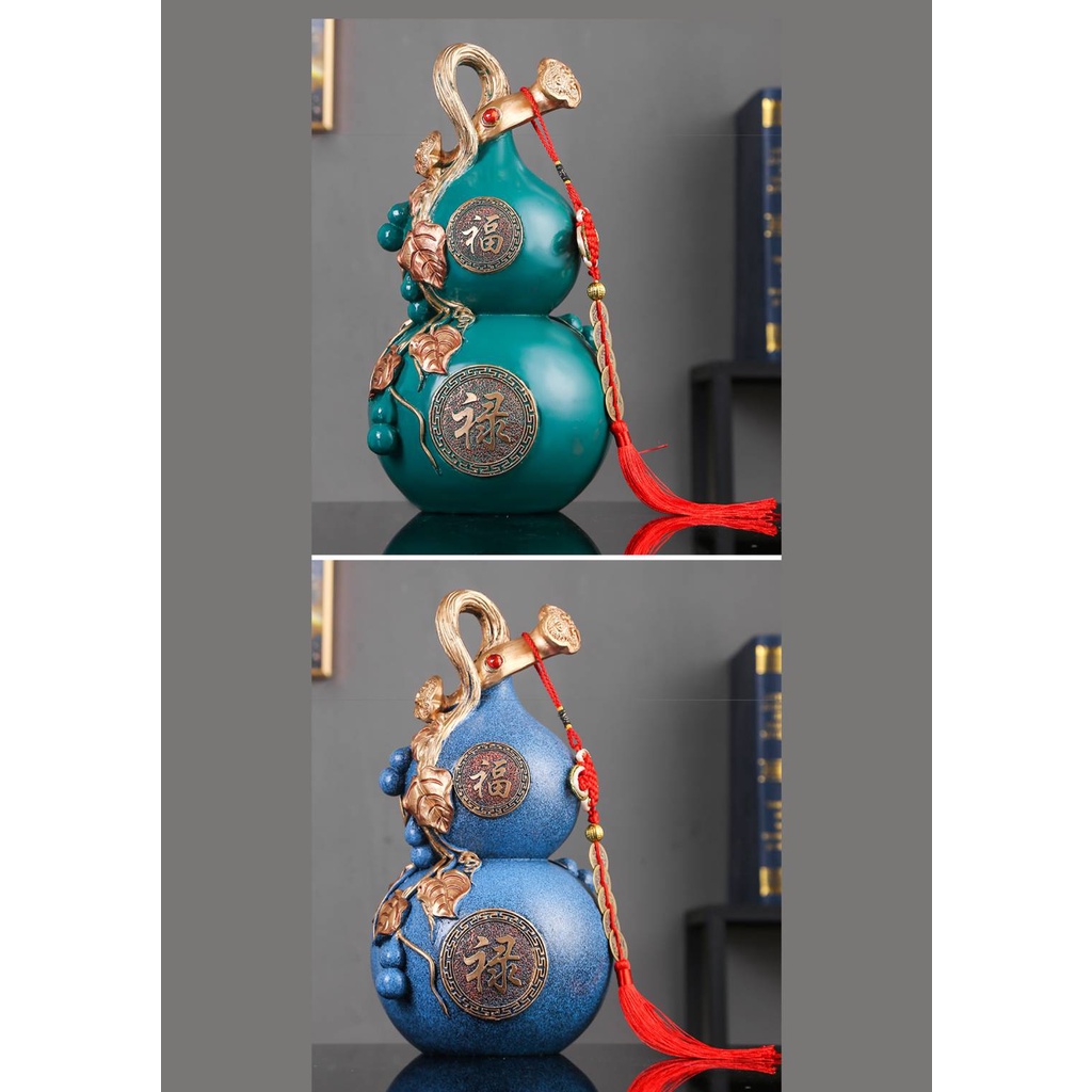 CT142B091 HAOYUN น้ำเต้าดูดทรัพย์ น้ำเต้า ของมงคล ลูกน้ำเต้า