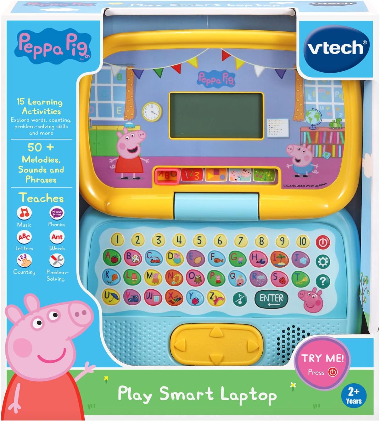 VTech Peppa Pig Play Smart Laptop โน๊ตบุ๊คเด็กเปปป้าพิก