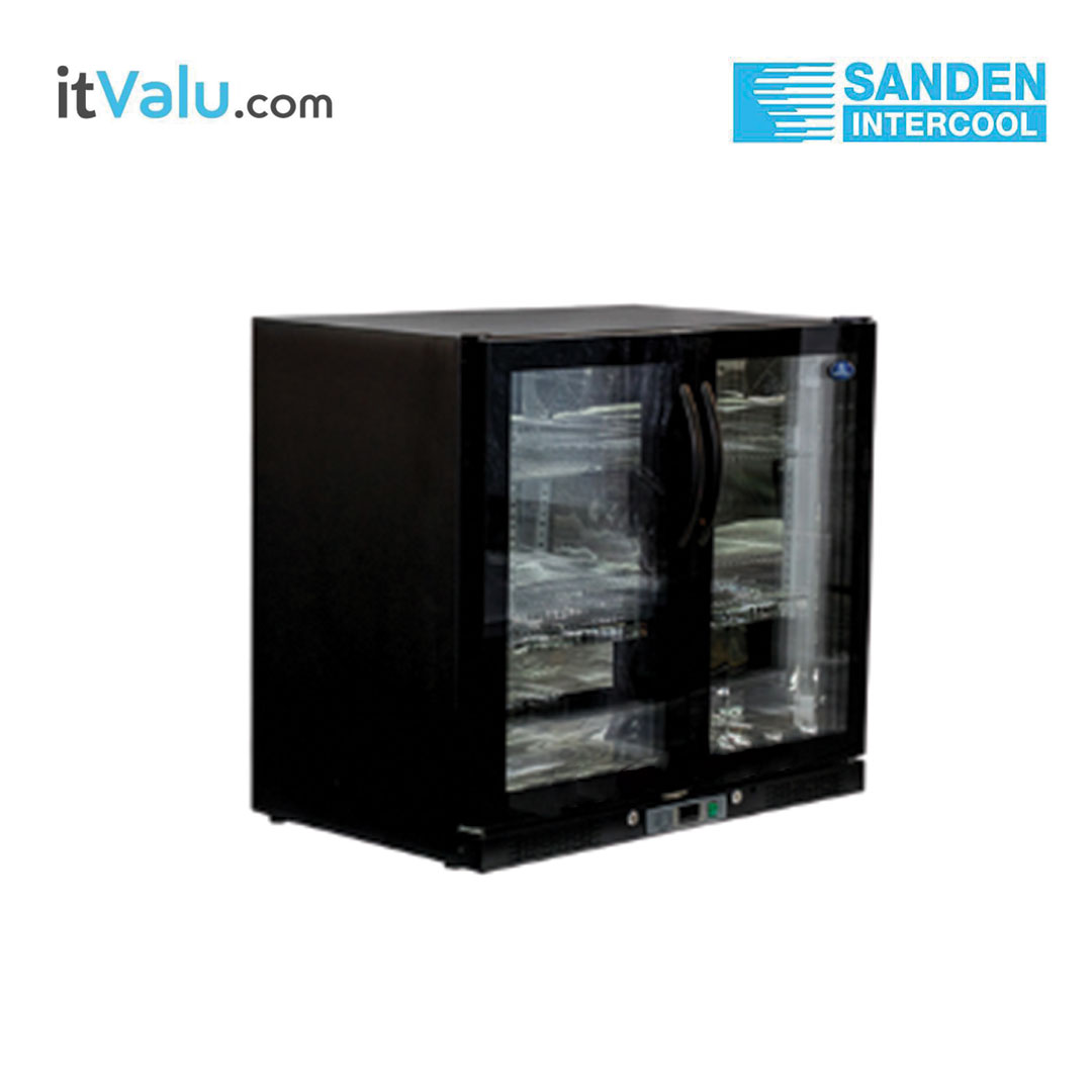 ตู้แช่เย็น SANDEN 2 ประตู BACK BAR รุ่น SBB-0215 ขนาดความจุ 7.4 คิว / 210 ลิตร ขนาด 90x55.5x84 cm รับประกันความเย็น 1 ปี รับประกันคอมเพรสเซอร์ 5 ปี