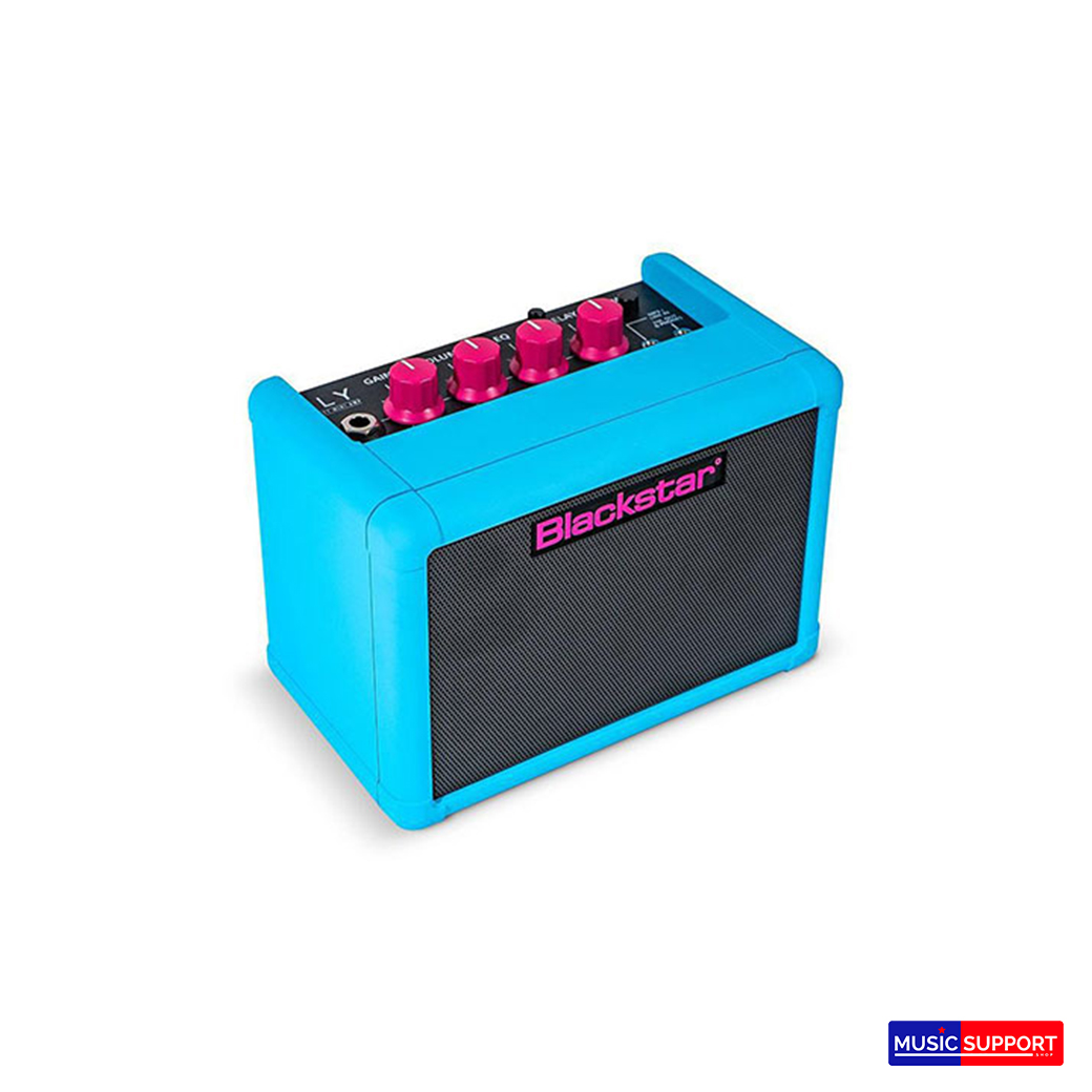 ตู้แอมป์กีต้าร์ไฟฟ้า Blackstar FLY 3 Combo Mini Amp Neon Blue