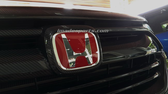 Logo H Type R สปอร์ตหน้า หลัง และพวงมาลัย (ดำ/แดง/ดำ-แดง)