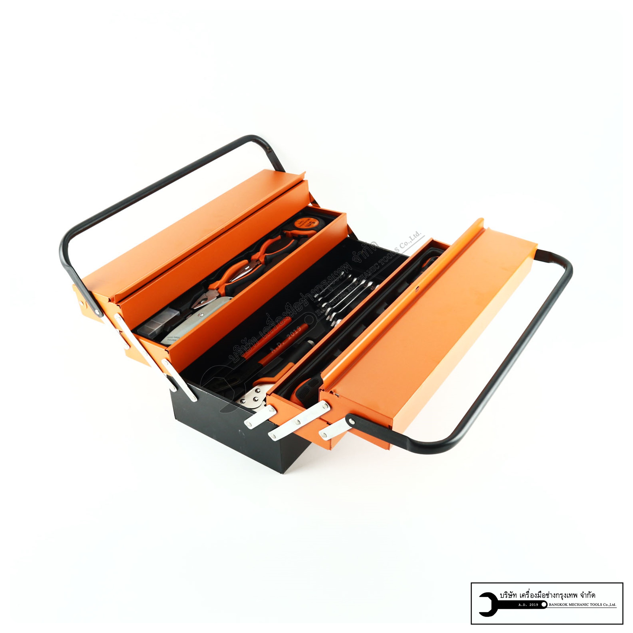 กล่องเครื่องมือ พร้อมเครื่องมือ 85ชิ้น เกรด CR-V 100%