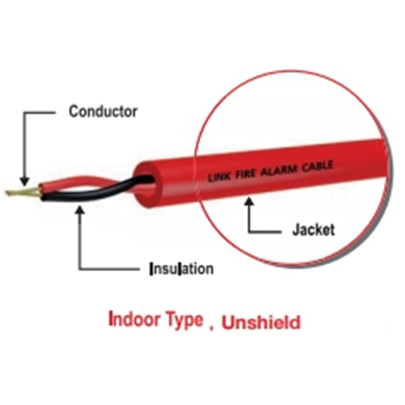 CB-0114 : FIRE ALARM, 2x14 AWG, 1 PAIR, FPL FIRE ALARM, UNSHIELD 2x14 AWG, 1 PAIR 500 M/ Roll