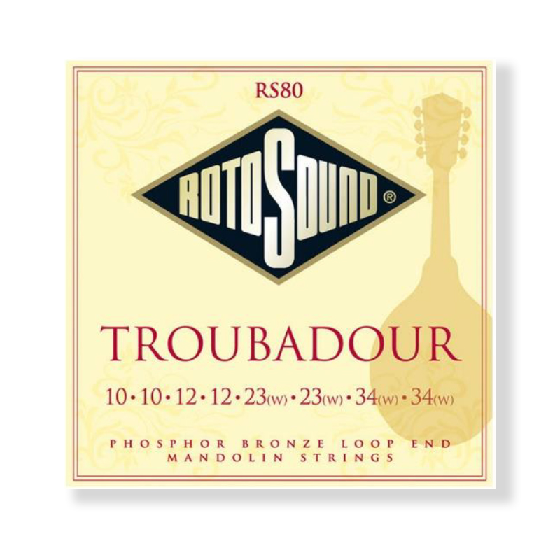 สายแมนโดลิน 8 สาย ROTOSOUND RS80 TROUBADOUR MANDOLIN