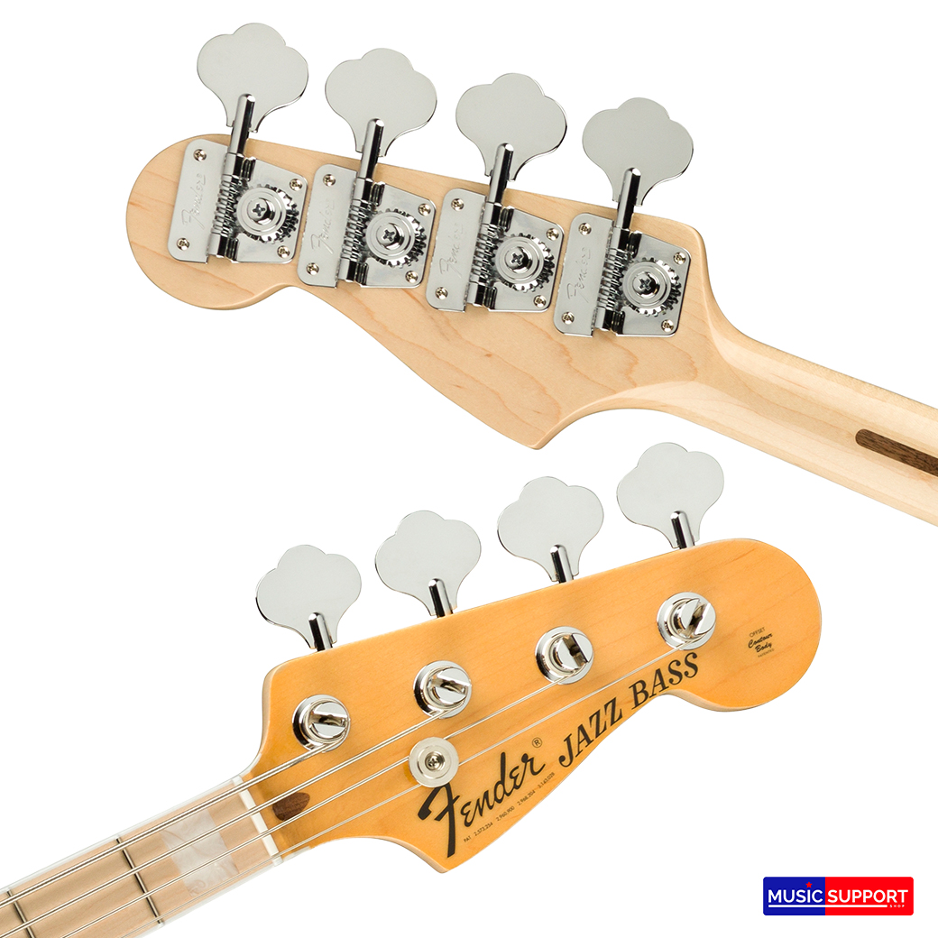 เบสไฟฟ้า Fender American Original '70s Jazz Bass®MN Vintage White