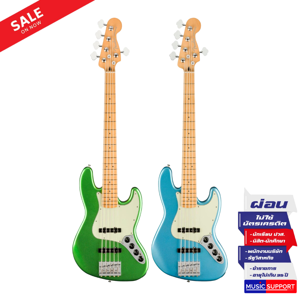เบสไฟฟ้า Fender Player Plus Jazz Bass V MN