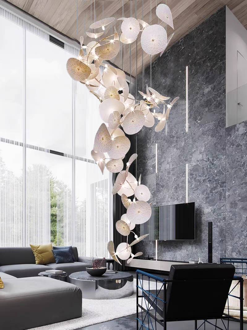 CT223A280 SOTMIA โคมไฟระย้า โคมไฟโมเดิร์น Chandelier Lighting โถงบรรได แต่งวิลล่า