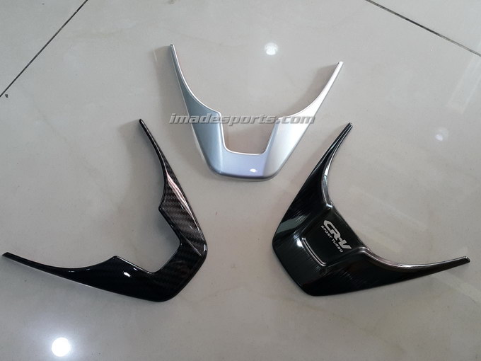 คิ้วประดับพวงมาลัย CRV G5 รุ่น 2WD
