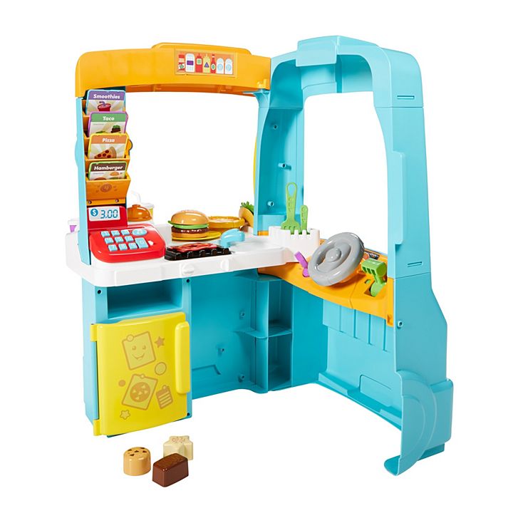 Fisher Price Laugh & Learn Servin Up Fun Food Truck รถขายอาหารของเล่น ของเล่นบทบาทสมมติ