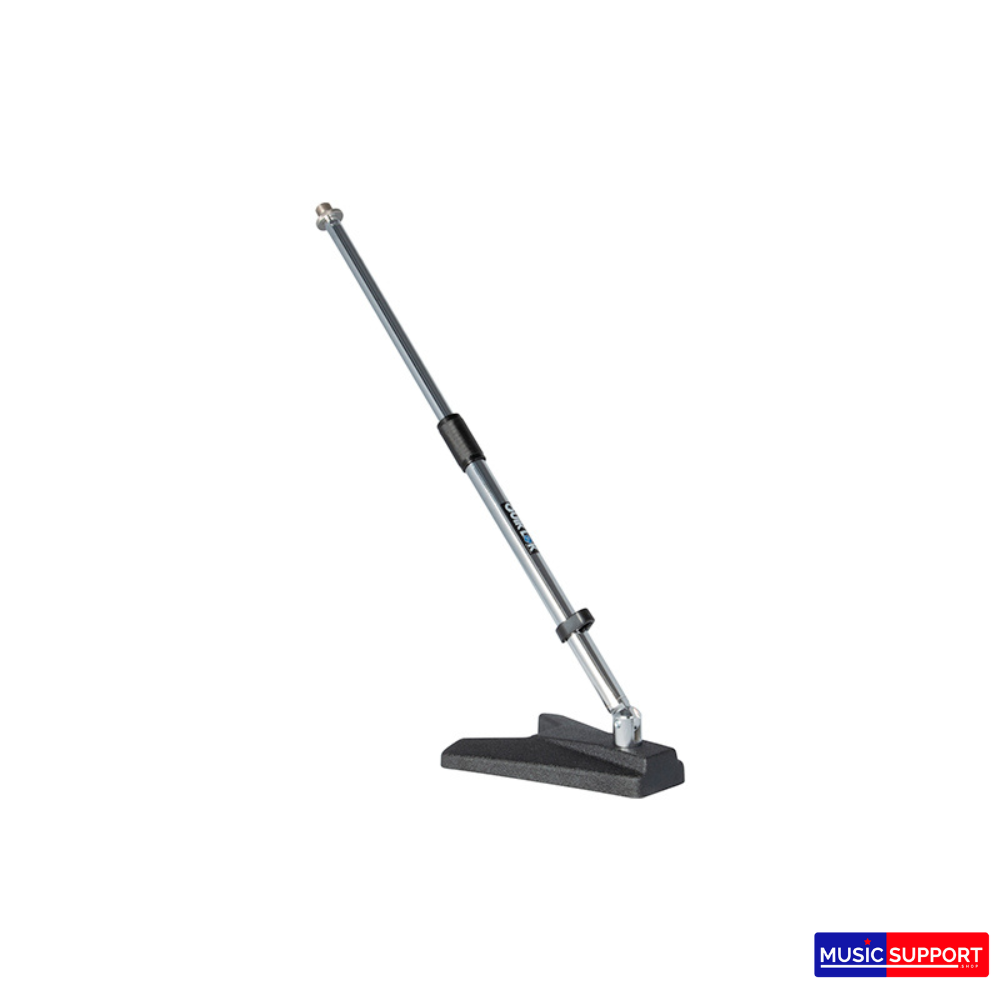 ขาไมค์ตั้งโต๊ะ Quiklok A-114 Chrome EU desk-top microphone stand