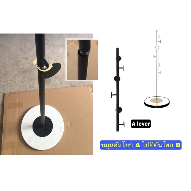 CT120D053 ZEITAKUMS #ที่แขวนแขวนหมวก ที่แวนแขวนกระเป๋า Nordic style ราวแขวนหมวก ราวแขวนกระเป๋า แต่งบ้านสไตล์โมเดิร์น