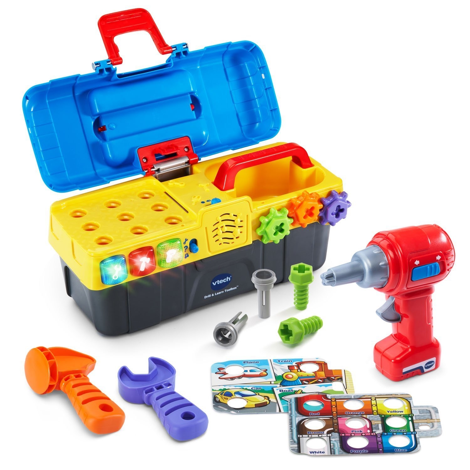 พร้อมส่ง VTech Drill and Learn Toolbox ชุดช่างฝึกทักษะ ส่งฟรี ems