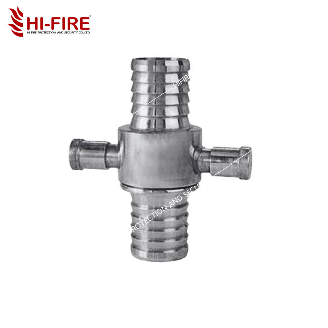 ข้อต่อสวมเร็วอลูมิเนียม สำหรับพันสายส่งน้ำดับเพลิง ยี่ห้อ Hi-Fire