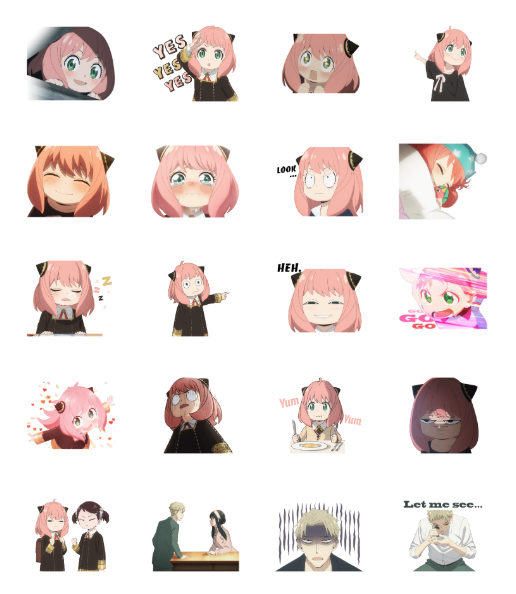 ขายสติกเกอร์ไลน์ SPY×FAMILY