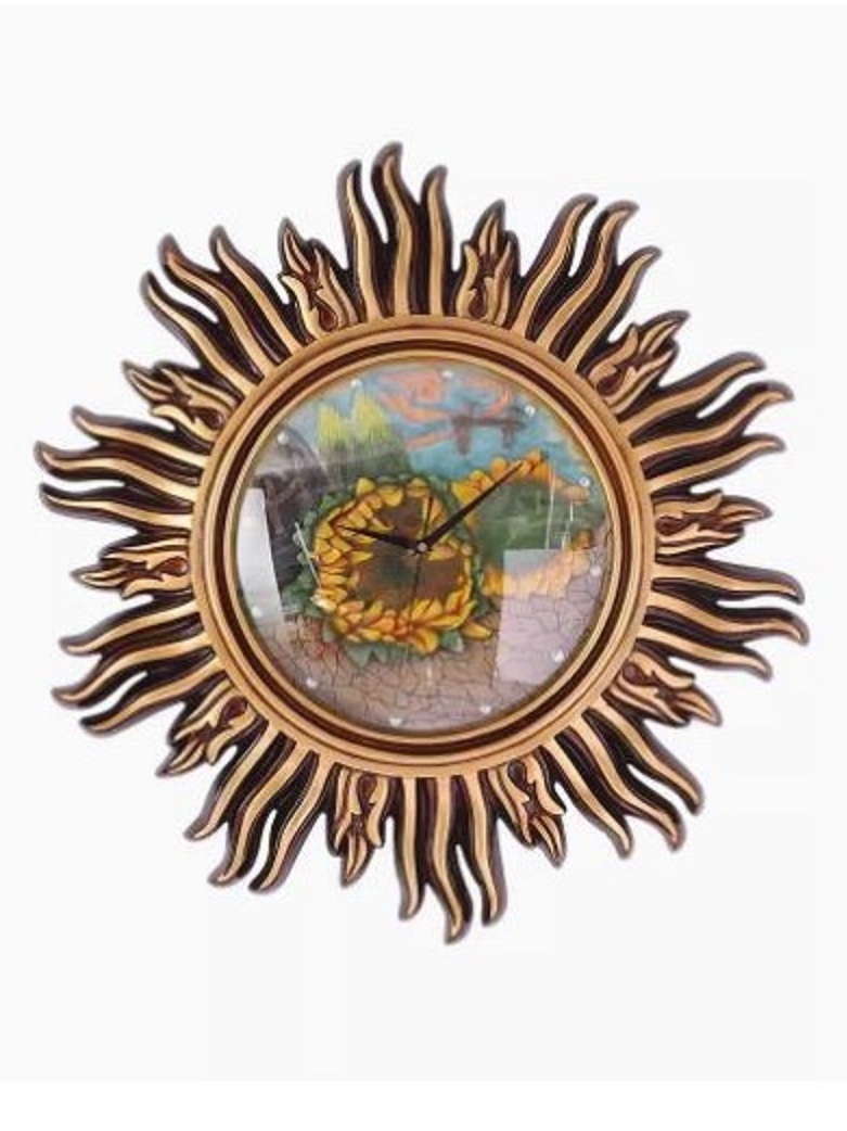 CT222C062 INTERY นาฬิกาภาพวาด Wall Clock Art นาฬิกาติดผนัง ไฟติดผนัง