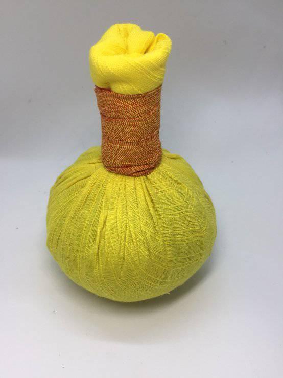 ลูกประคบ ผ้าฝ้ายแท้ 100% ลูกประคบสมุนไพร ลูกประคบธรรมชาติ