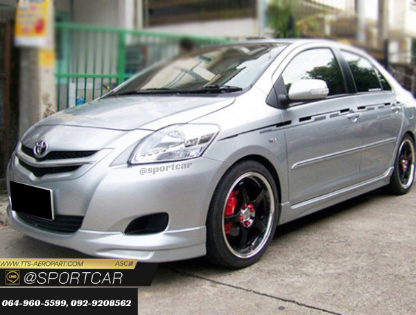 ชุดแต่ง Vios 2012 2010 2008 2007 ทรง TRD V1 - สเกิร์ต Vios, สปอยเลอร์ Vios, วีออสแต่ง, วีออสแต่งVIP, Vios แต่งซิ่ง, Vios แต่งสวย, Vios Gen1 แต่ง, Vios Gen2 แต่ง