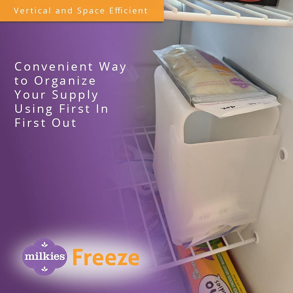 สินค้าพรีออเดอร์ Fairhaven Health Milkies Freeze Organizer for Breast Milk Storage Bags กล่องจัดระเบียบสำหรับถุงเก็บน้ำนมแม่