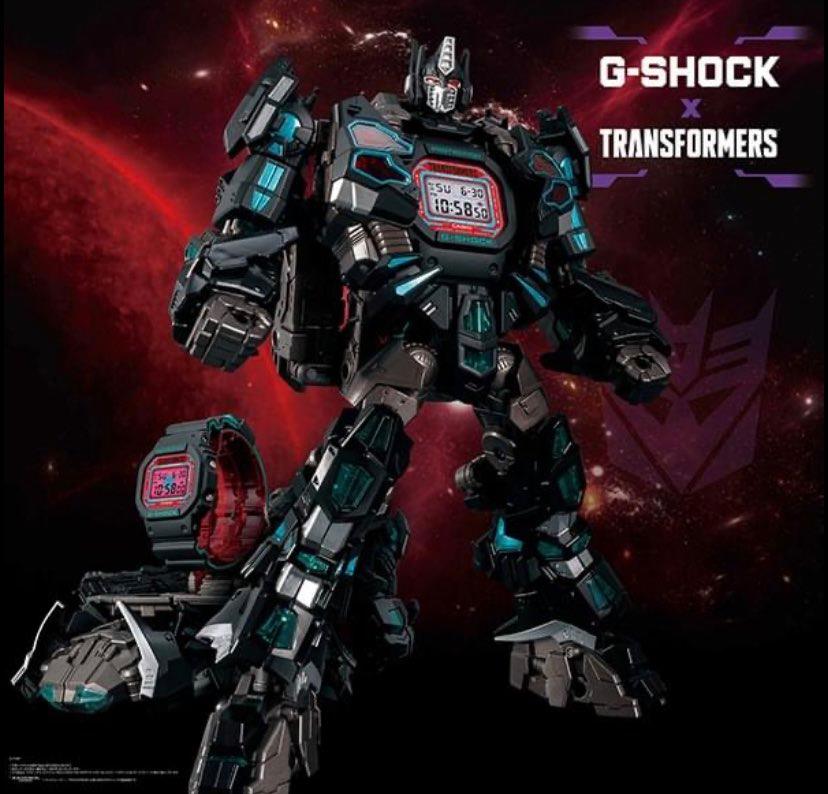 G-Shock DW-5600TF19-SET x TRANSFORMERS LIMITED EDITION พร้อมหุ่นในเซ็ต