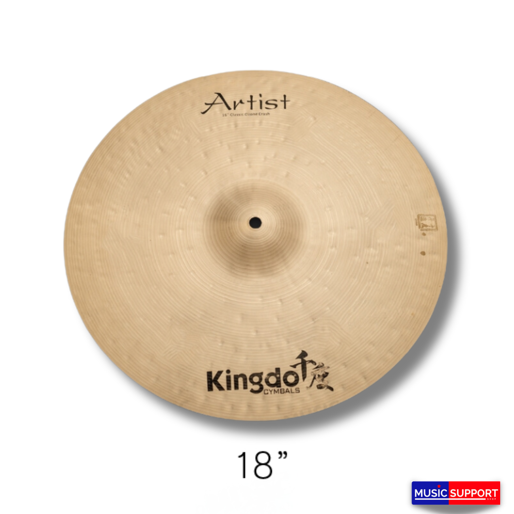ฉาบ Kingdo Cymbal Artist Classic Crash 18"