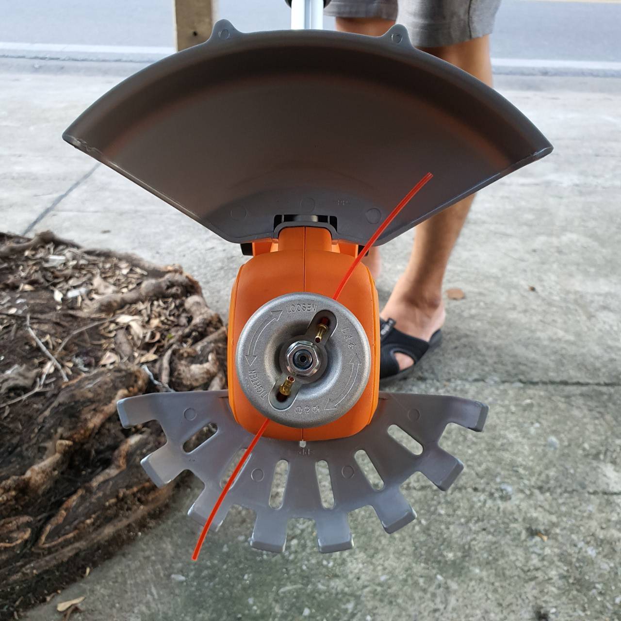 เครื่องตัดหญ้า ใส่2ใบมีด ไร้สาย 20V LI-ION IMAX IMGT-002GT