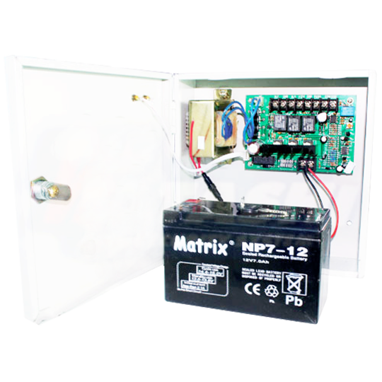 Power Supply Control Door with Batt