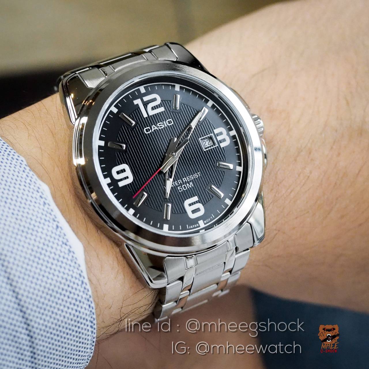 Casio หน้าPam Sport Stainless