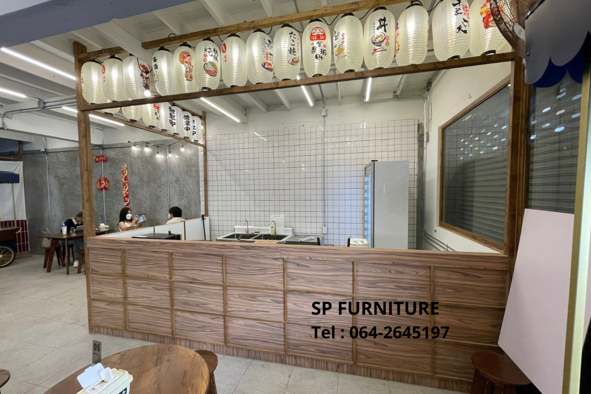 เคาน์เตอร์สไตล์ญี่ปุ่น เคาน์เตอร์ร้านขนมหวาน