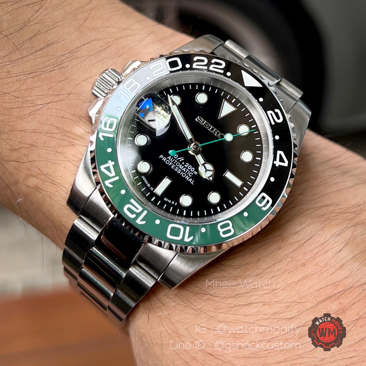 Seiko Modified Sprite Submarine Left-Hander