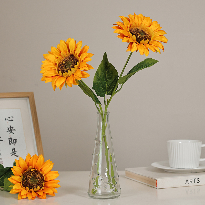 ดอกทานตะวัน SUNFLOWER ดอกไม้ปลอม ดอกไม้ประดิษฐ์ ดอกไม้ตั้งโต๊ะ ST503E816