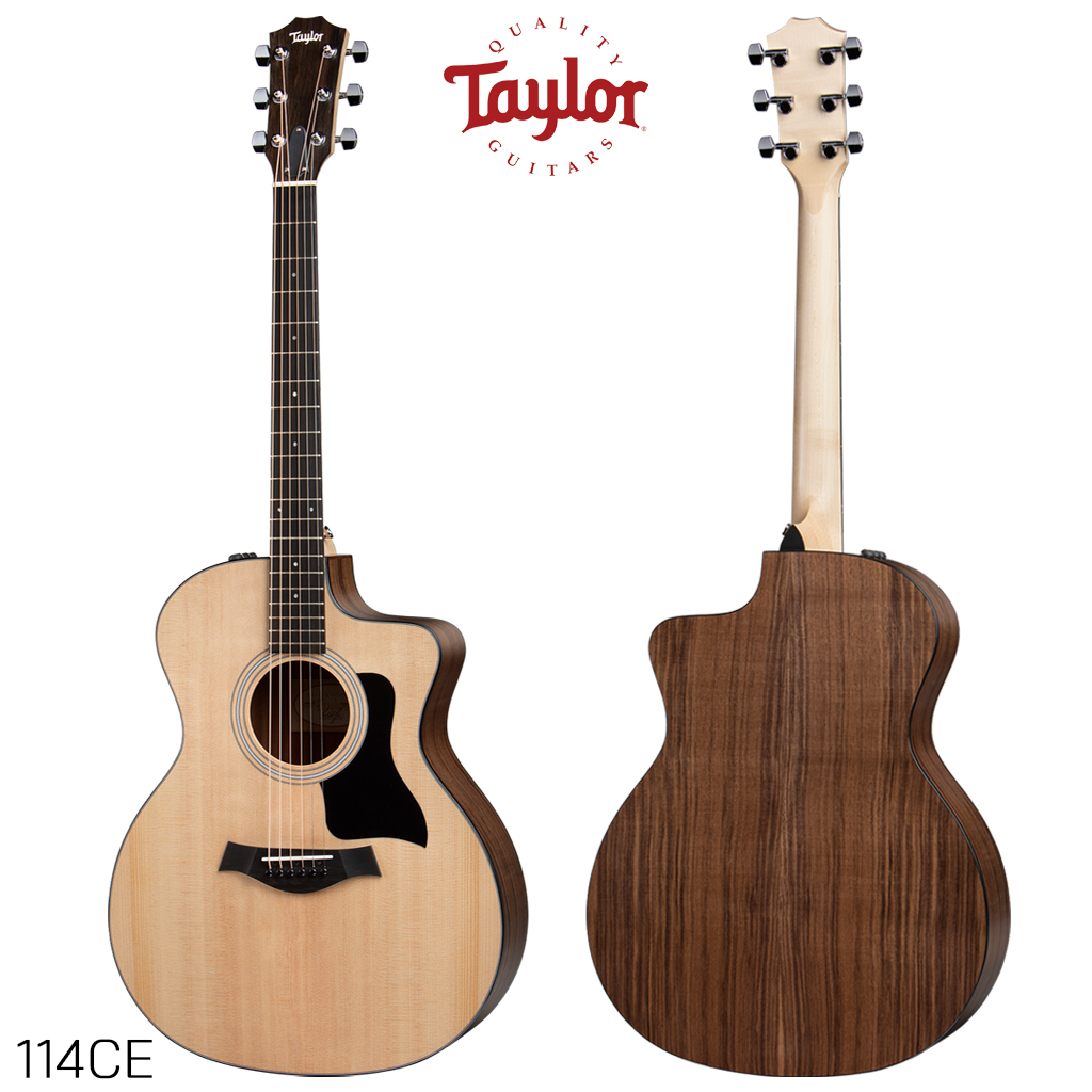 TAYLOR 114CE-WALNUT-SITKA/BAG กีตาร์โปร่งไฟฟ้า