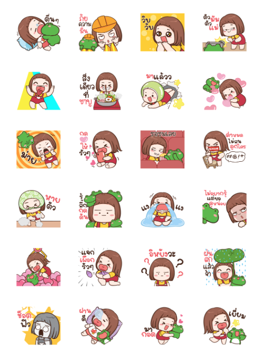 ขายสติกเกอร์ไลน์ ป๋อมแป๋ม สติกเกอร์เอฟเฟกต์