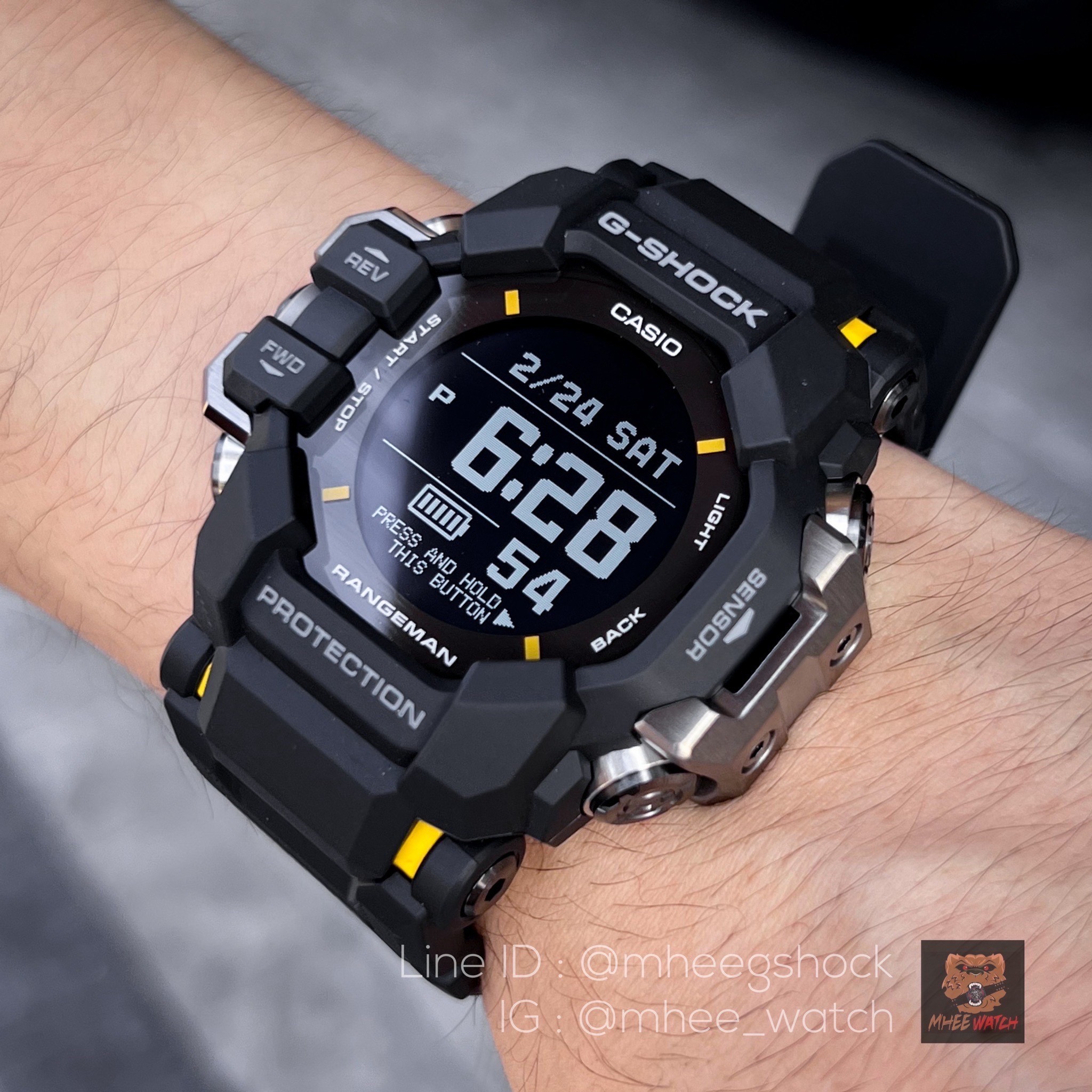 G-SHOCK Smart Watch New RANGEMAN Heart Rate GPS GPR-H1000