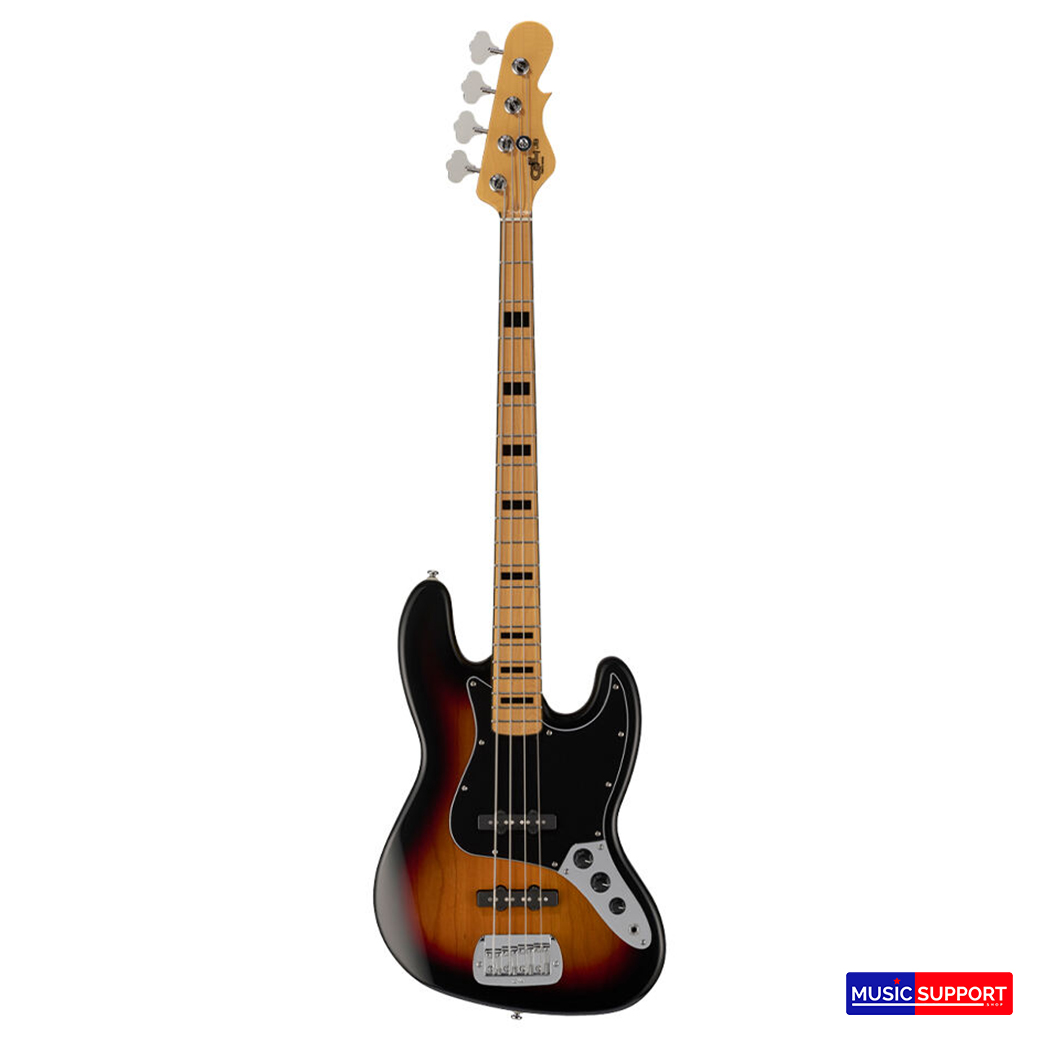 กีตาร์เบสไฟฟ้า G&L (B) TRIBUTE JB- 3TONE SUNBURST-MP/BAG