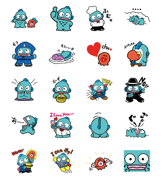 ขายสติกเกอร์ไลน์ HANGYODON