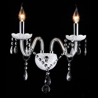 CT001A011 SOTMIA โคมไฟติดผนังเชิงเทียน โคมติดผนัง โคมไฟคริสตัล CRYSTAL WALL LAMP โคมไฟสวย ไฟติดผนัง โคมไฟ ไฟติดห้อง