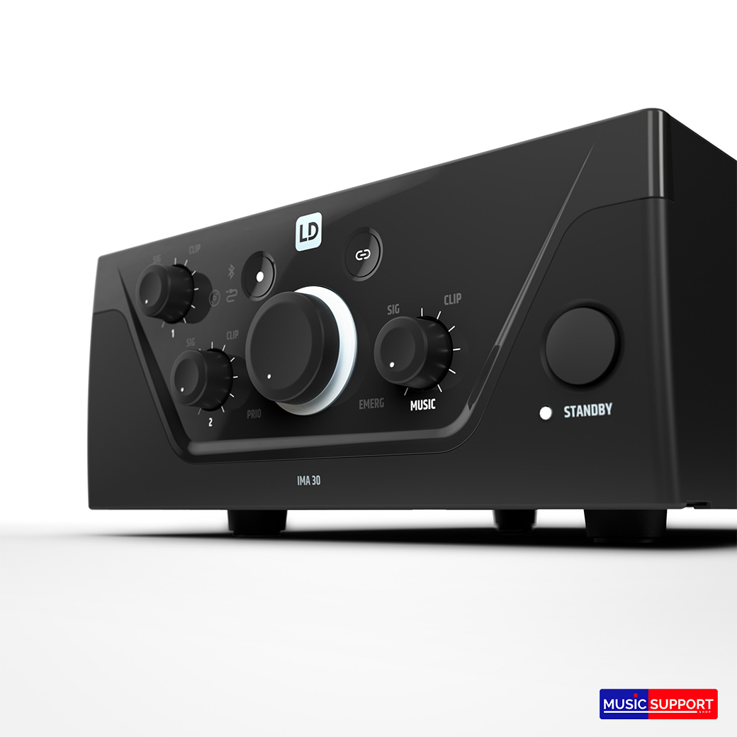 LD Systems LDIMA30INT Installation Mixing Amplifier 35W @ 4 Ohms / 100 V / 70 V