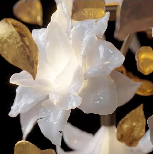 CT200A182 SOTMIA โคมไฟดอกไม้ โคมไฟระย้าโถงบรรได Chandelier แชนเดอเรียยาว แชนเดอเรียโต๊ะทานข้าว