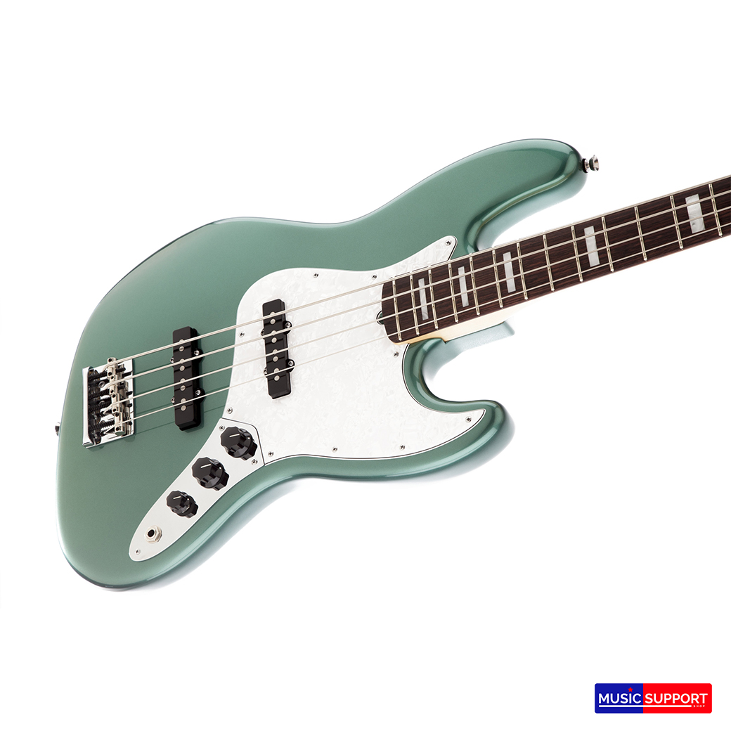 เบสไฟฟ้า Fender Adam Clayton Jazz Bass®RW Sherwood Green Metallic