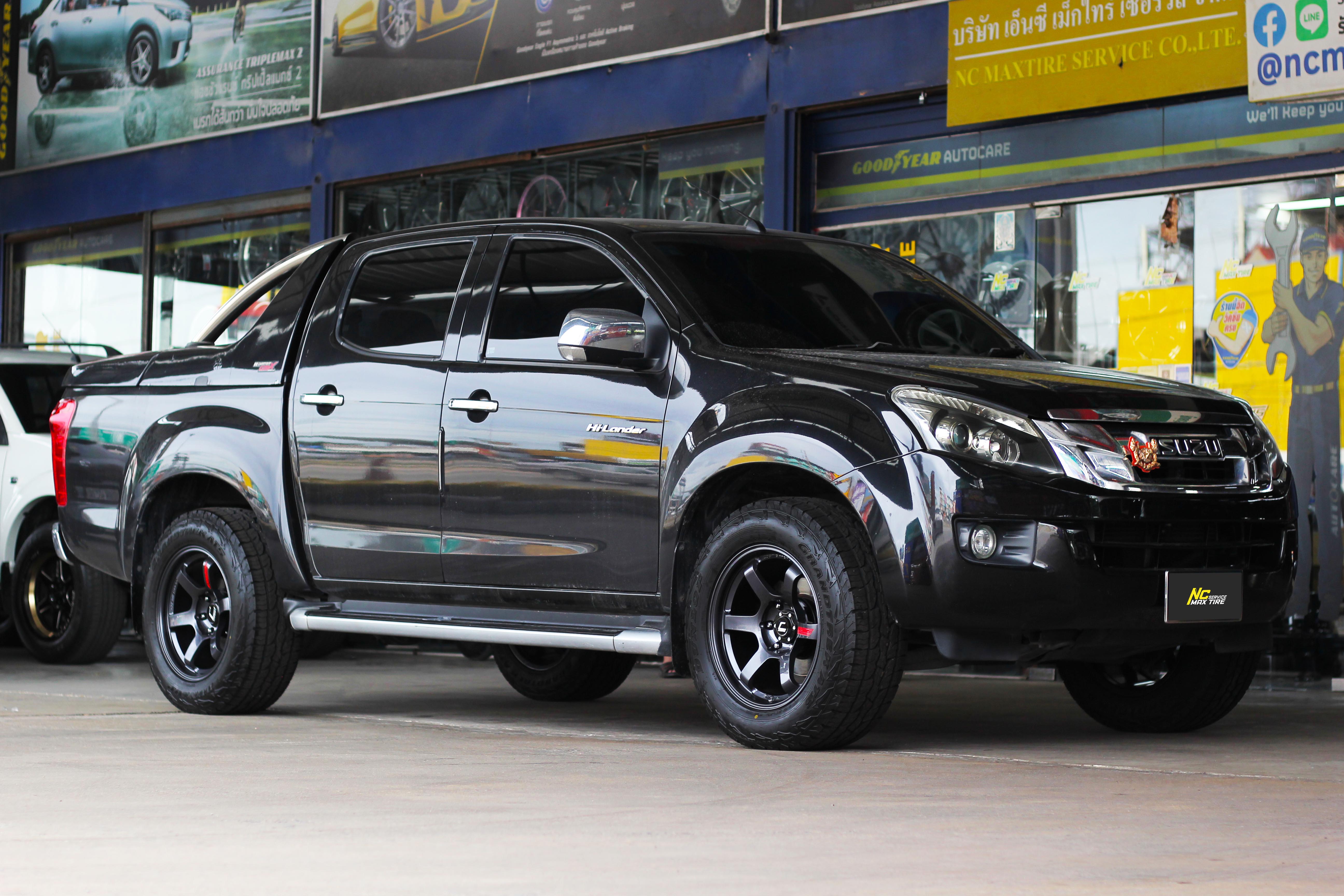 ISUZU DMAX / ล้อแม็กขอบ18 / ล้อแม็กสำหรับรถกระบะ / Cosmis / RG-06SR / ล้อแม็กสีเทากัล / 18x9.0 6H139.7 ET0 / ล้อแม็กสวยๆ / NCล้อแม็ก / ล้อแม็กSUV / ล้อแม็กPPV / NC
