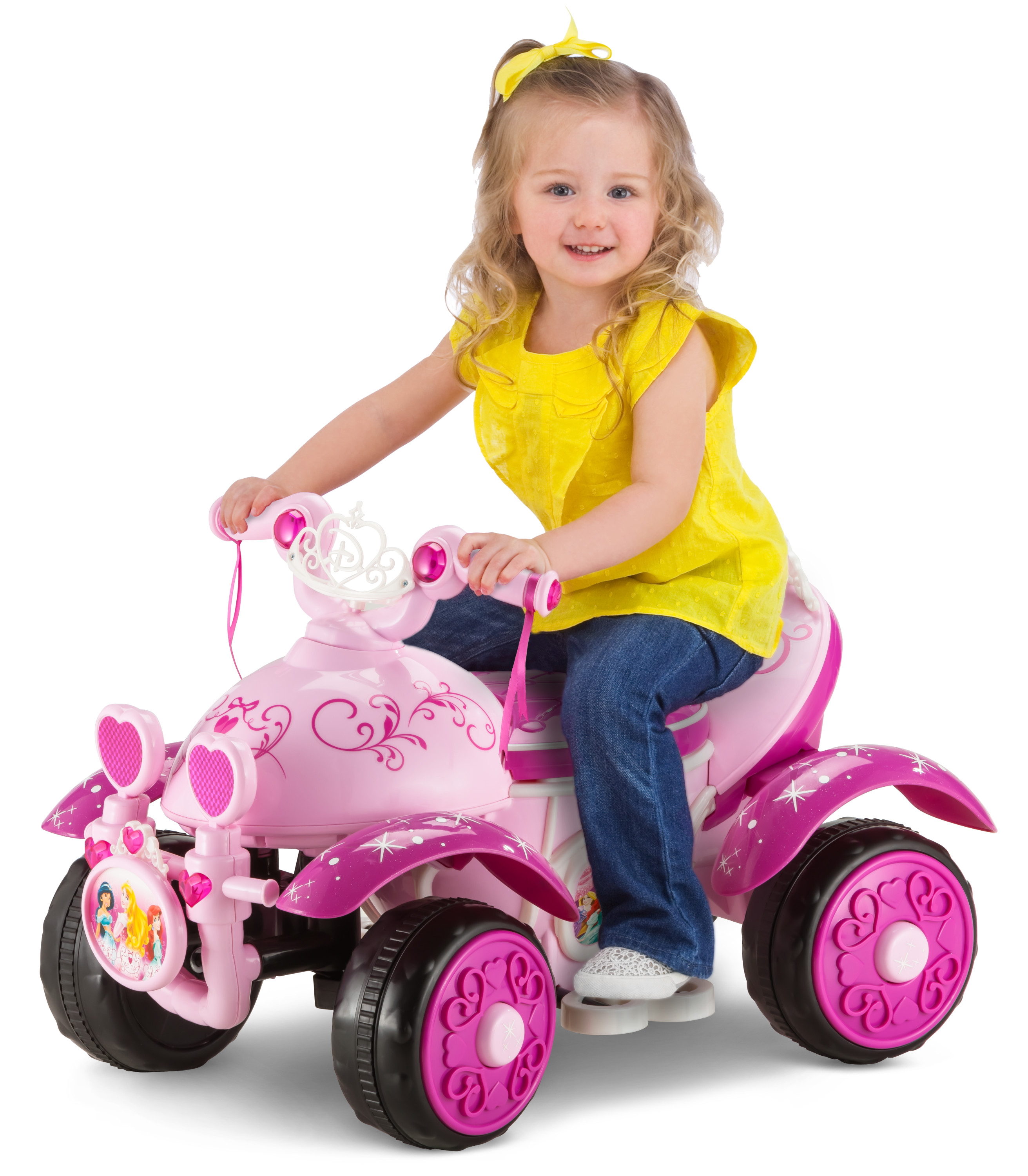 Kid Trax Disney Princess 6 Volt Toddler Quads รถแบตเตอรี่เด็ก