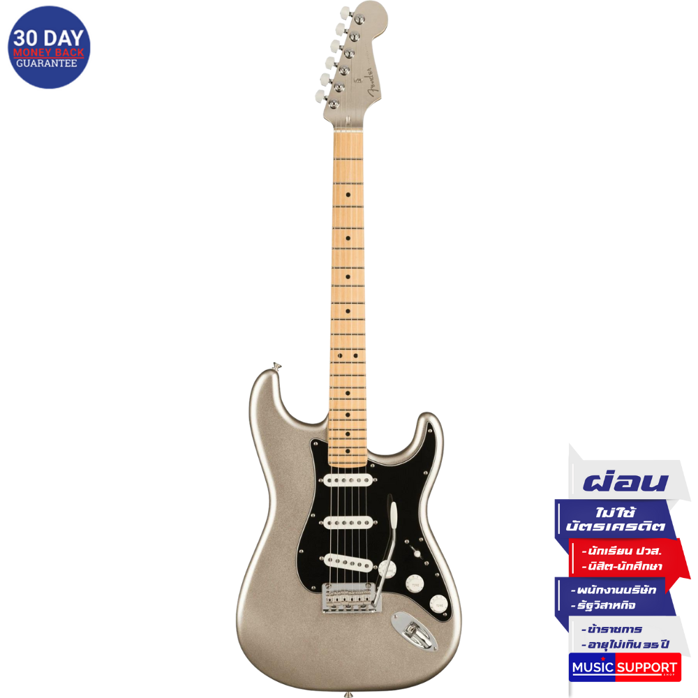 กีตาร์ไฟฟ้า Fender 75th Anniversary Stratocaster Diamond Anniversary metallic