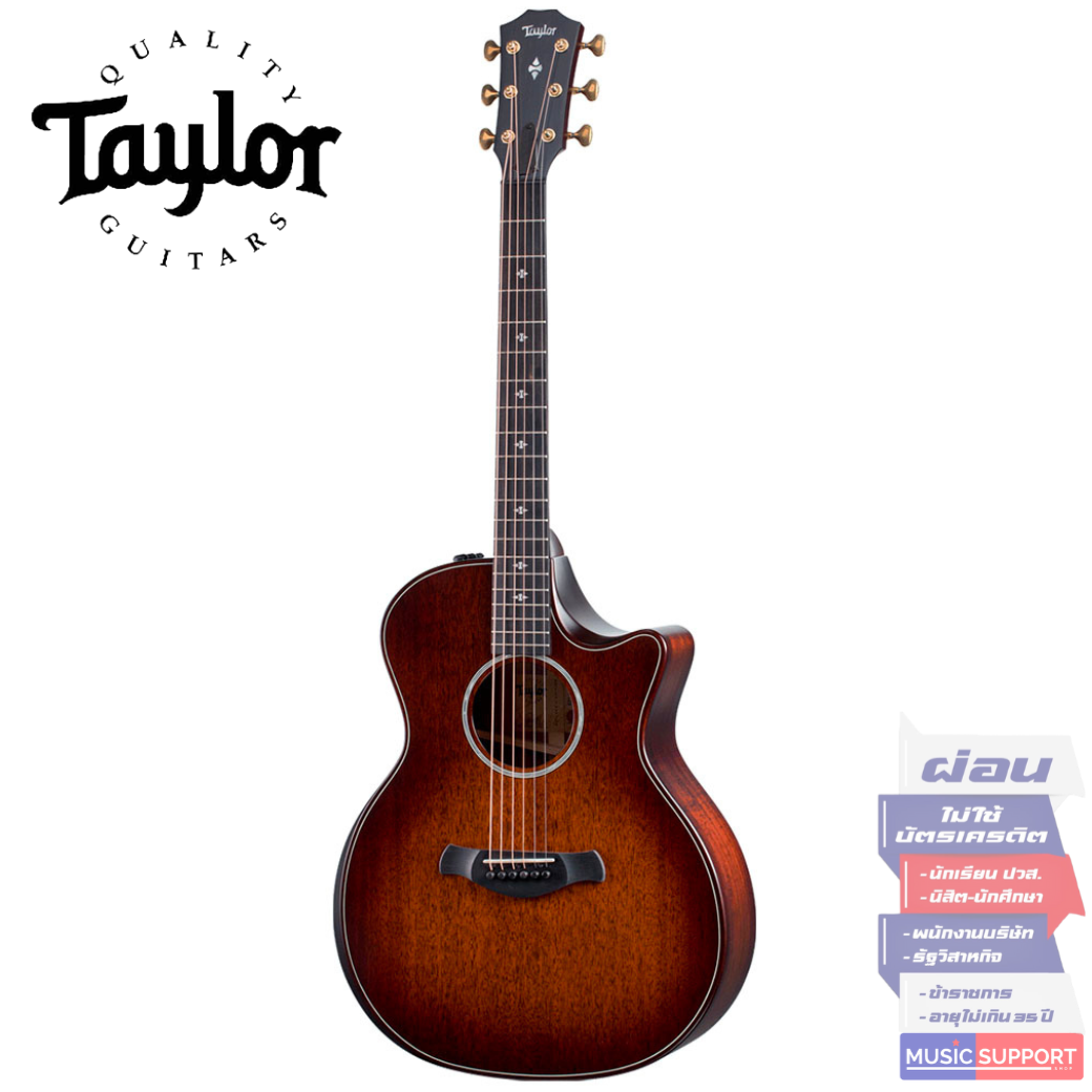 TAYLOR 324CE BUILDER'S EDITION V-BRACING/CASE กีตาร์โปร่งไฟฟ้า