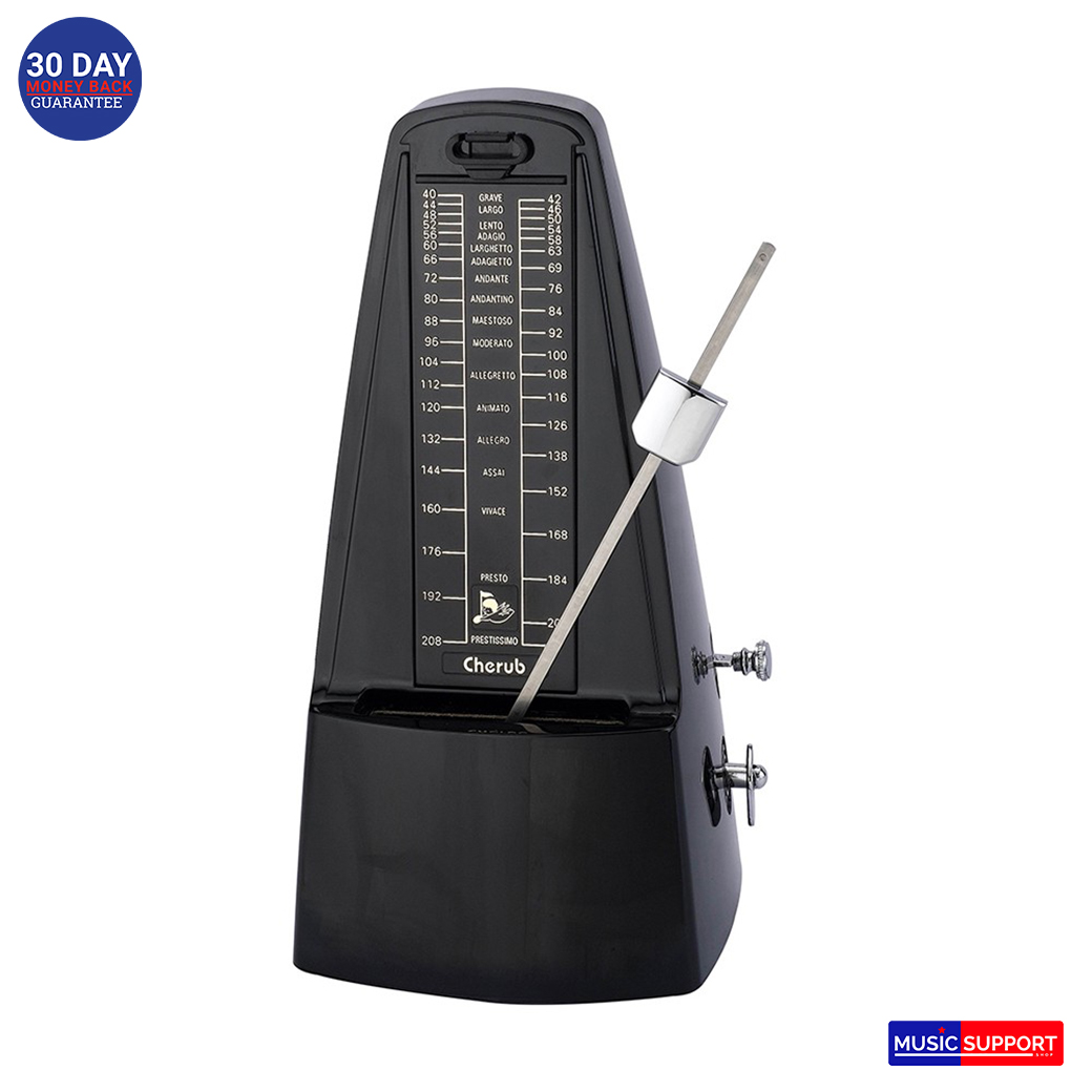 Cherub Mechanical Metronome เมโทรนอม รุ่น WSM-330 สีดำ