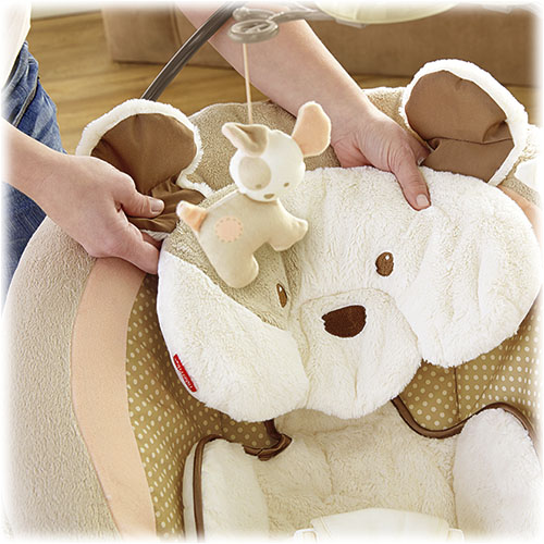 Fisher Price My Little SnugaPuppy Deluxe Bouncer เปลโยก มีระบบสั่น