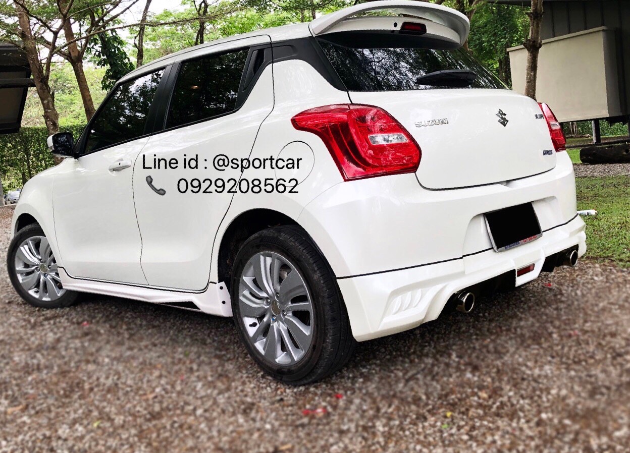 ชุดแต่ง Suzuki Swift 2018 2019 2020 2021 ทรง STROM สเกิร์ต swift ชุดแต่ง ซูซูกิ สวิฟ แต่งสวย ของแต่งswift ราคาไม่แรง byแต่งรถTTS