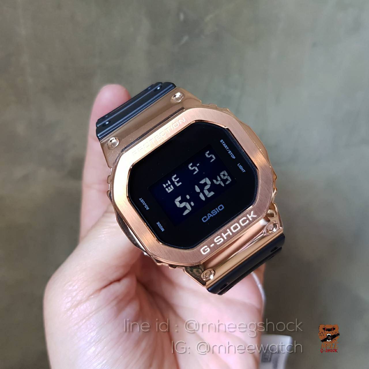 G-Shock Custom DW-5600 Rosegold